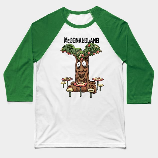 McDonaldland Baseball T-Shirt by Little Bad Wren 